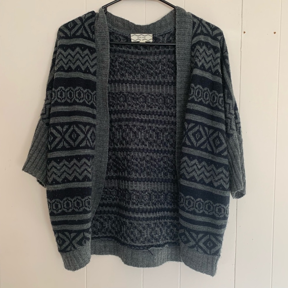 Pink Rose Cardigan